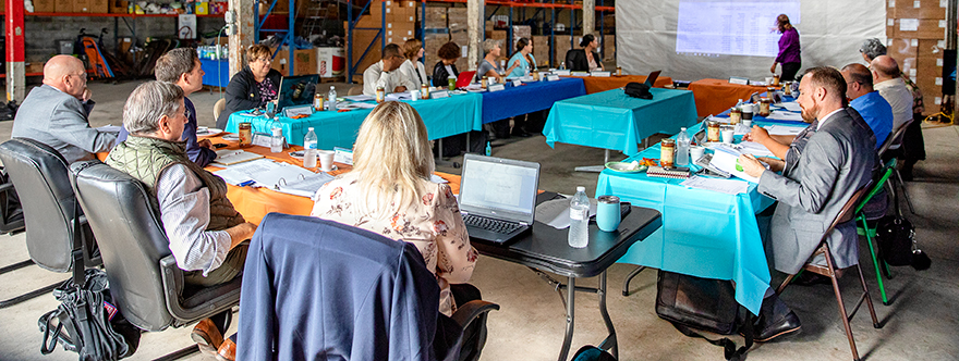 Training sessions onboarding for board members